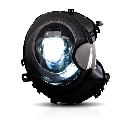 LED Schwarze Scheinwerfer passend für MINI R55 R56 R57 R58 R59 2006-2014