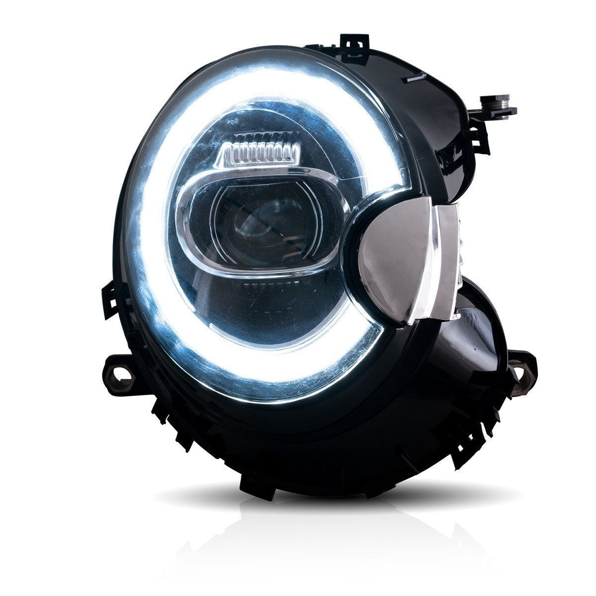 LED Schwarze Scheinwerfer passend für MINI R55 R56 R57 R58 R59 2006-2014