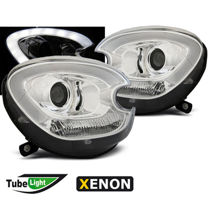 Xenon Scheinwerfer Tube Light Chrom passend für BMW MINI (COOPER) R60 R61 Countryman 10-14