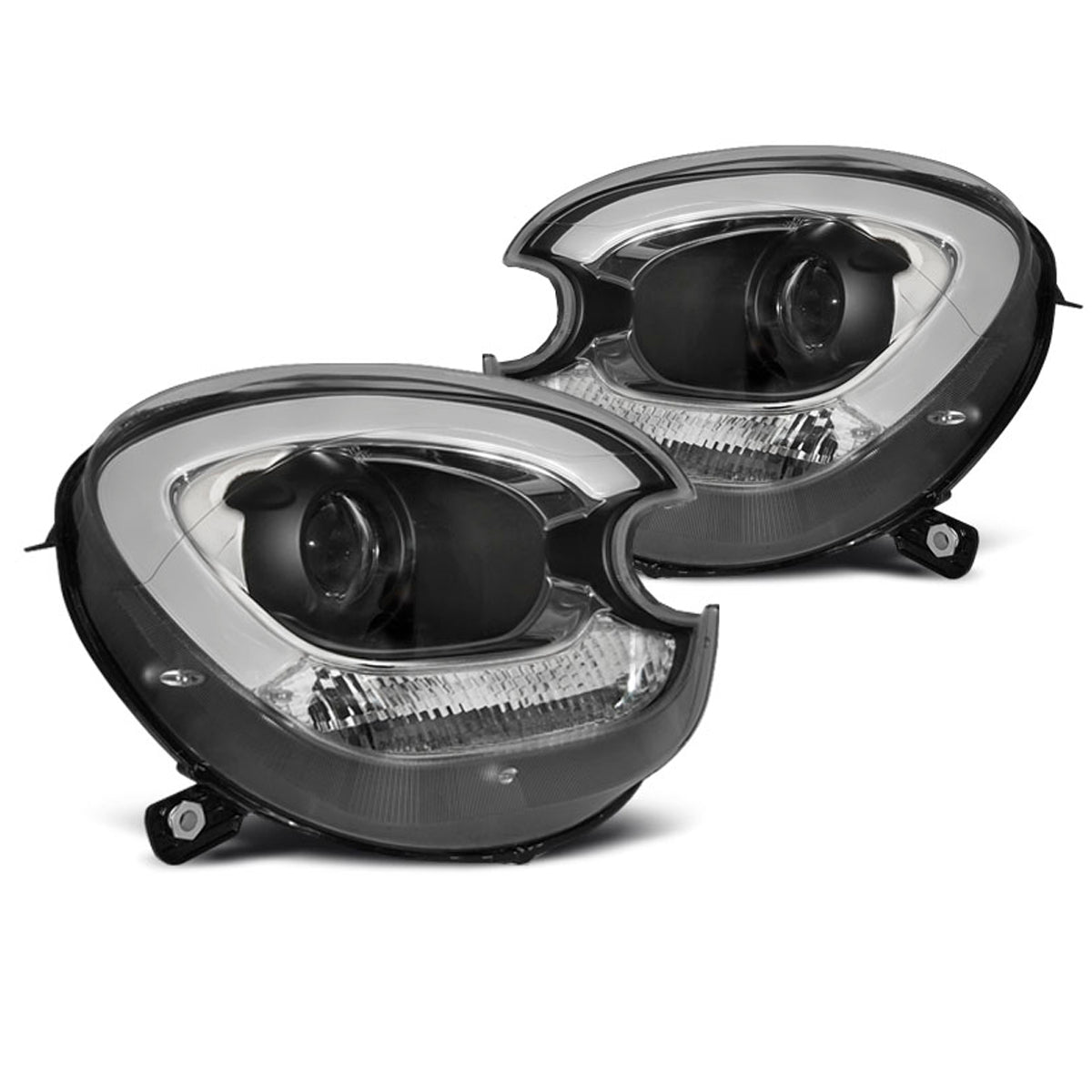 Xenon Scheinwerfer Tube Light Schwarz passend für BMW MINI (COOPER) R60 R61 Countryman 10-14
