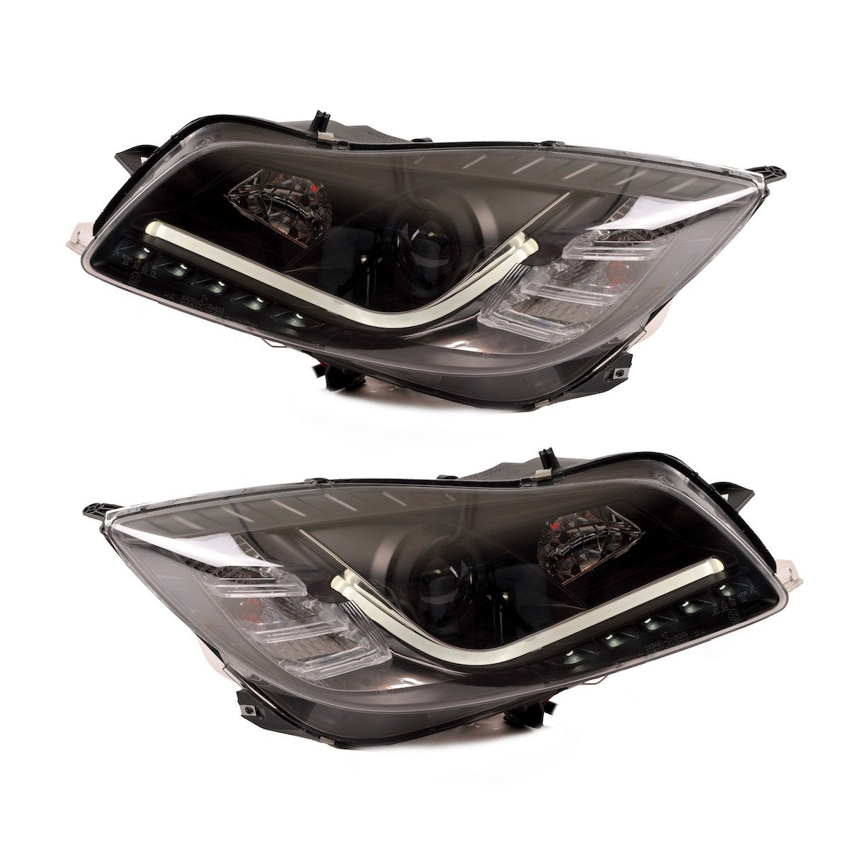 Halogen Schwarze DRL Scheinwerfer passend für Opel Insignia A 2009-2017