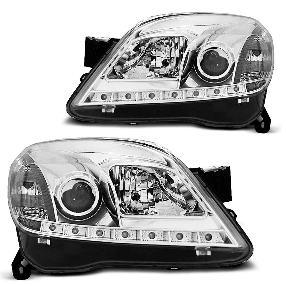 Scheinwerfer passend für Opel Astra H 03.04-09 3.5D Daylight Chrom