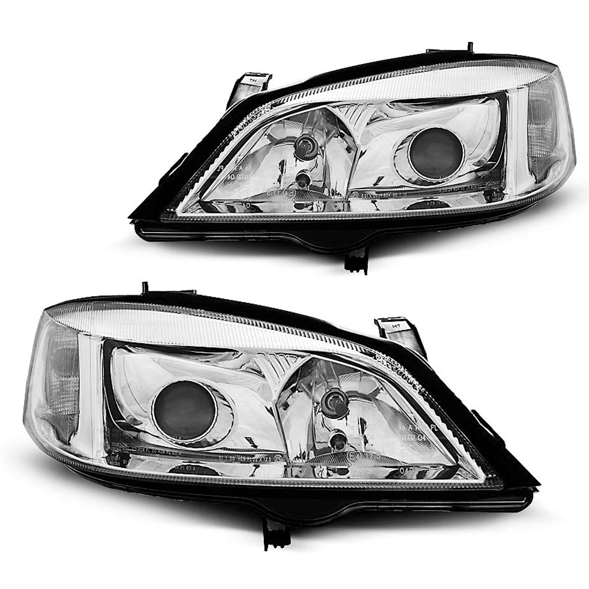 Scheinwerfer passend für Opel Astra G 09.97-02.04 Chrom H7