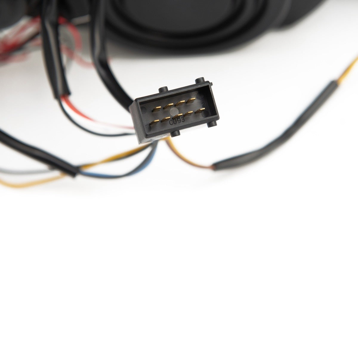Schwarze Halogen Projektor Scheinwerfer passend für Peugeot 307 2001-2008