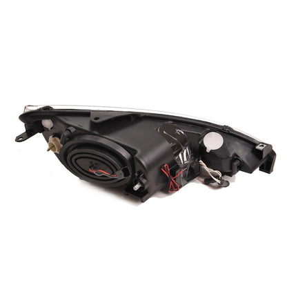 Scheinwerfer Halogen Projektor Schwarz CCFL passend für Peugeot 206 1998-2012