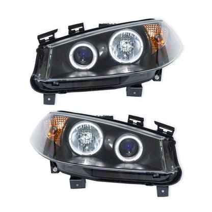 Schwarzes Halogenscheinwerfer Set passend für Renault Megane II 2003-2008