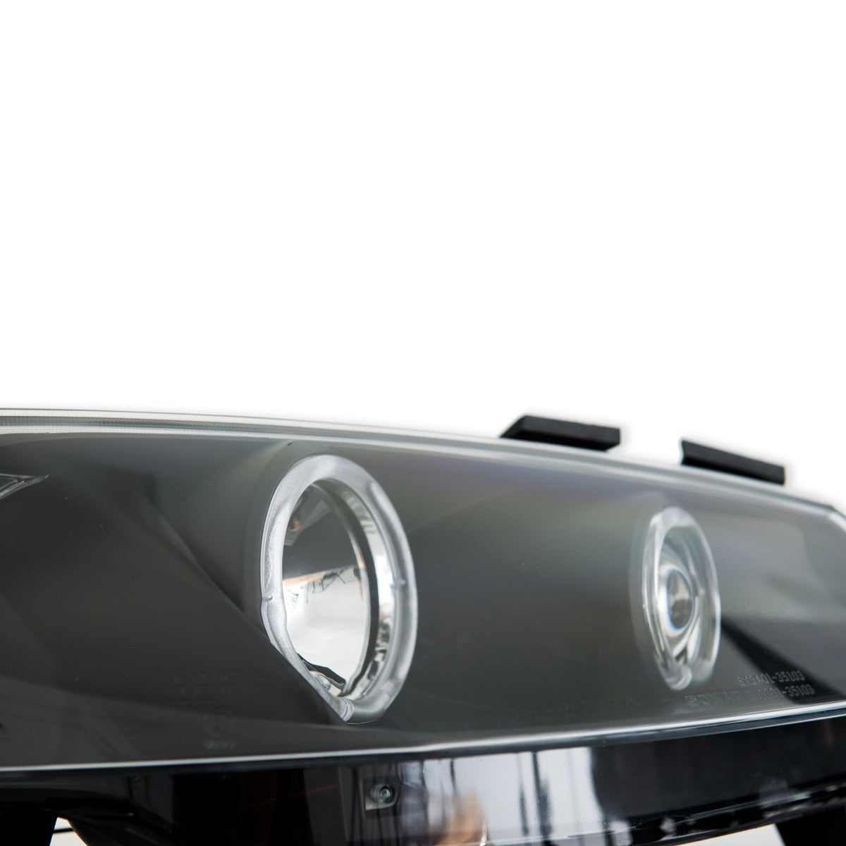 Schwarzes Halogenscheinwerfer Set passend für Renault Megane II 2003-2008