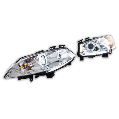 Chrom Halogenscheinwerfer passend für Renault Megane II 2003-2008