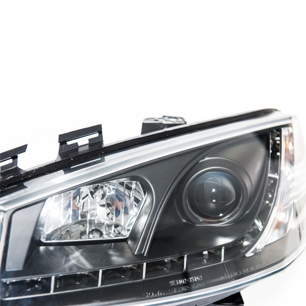 Scheinwerfer Halogen Schwarz passend für RENAULT MEGANE II 2003-heute