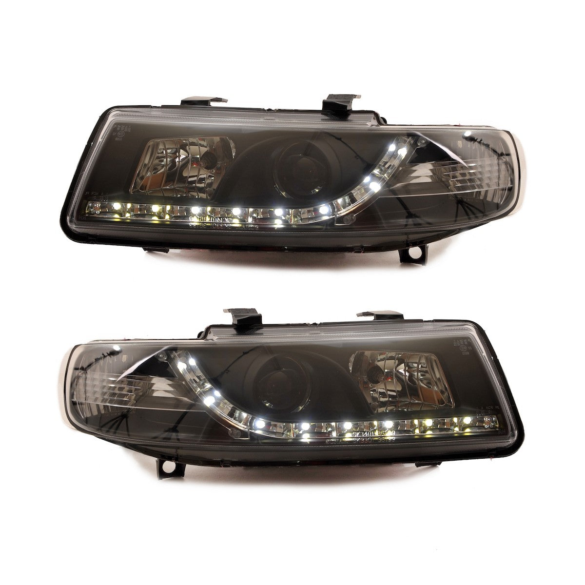 Scheinwerfer Halogen Schwarz passend für SEAT Leon 1M1 Toledo 1M2 1999-2005