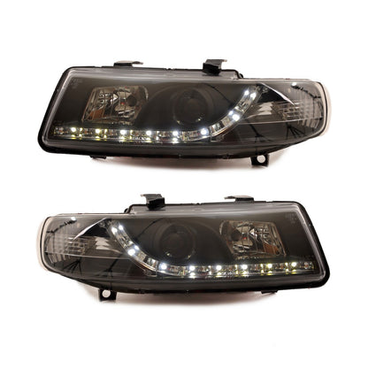 Scheinwerfer Halogen Schwarz passend für SEAT Leon 1M1 Toledo 1M2 1999-2005