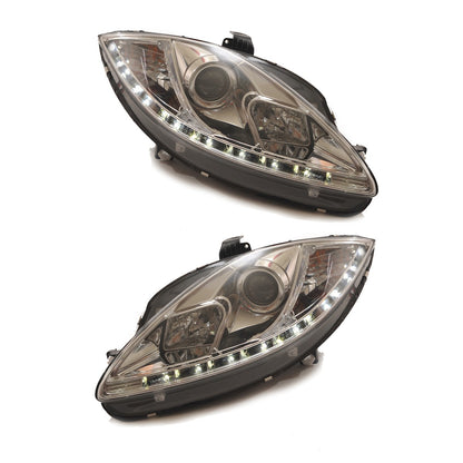 Scheinwerfer Halogen Chrom passend für SEAT Altea Leon Toledo 2005-2008