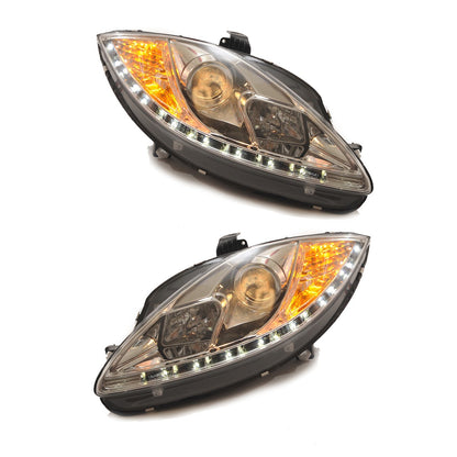 Scheinwerfer Halogen Chrom passend für SEAT Altea Leon Toledo 2005-2008