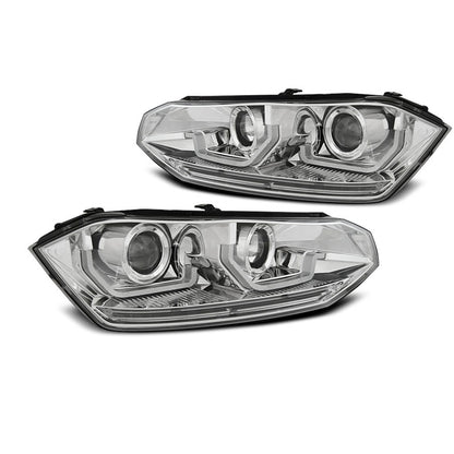 Scheinwerfer VW Polo VI 2G 17-21 SEQ LED Chrom