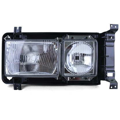 Quadratisches Scheinwerfer-Set Klarglas LHD passend für Volkswagen T3 1979-1992