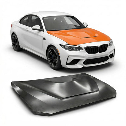 Stahlhaube mit Luftauslass passend für BMW 1 & 2er F20 F22 F87 2011-2019