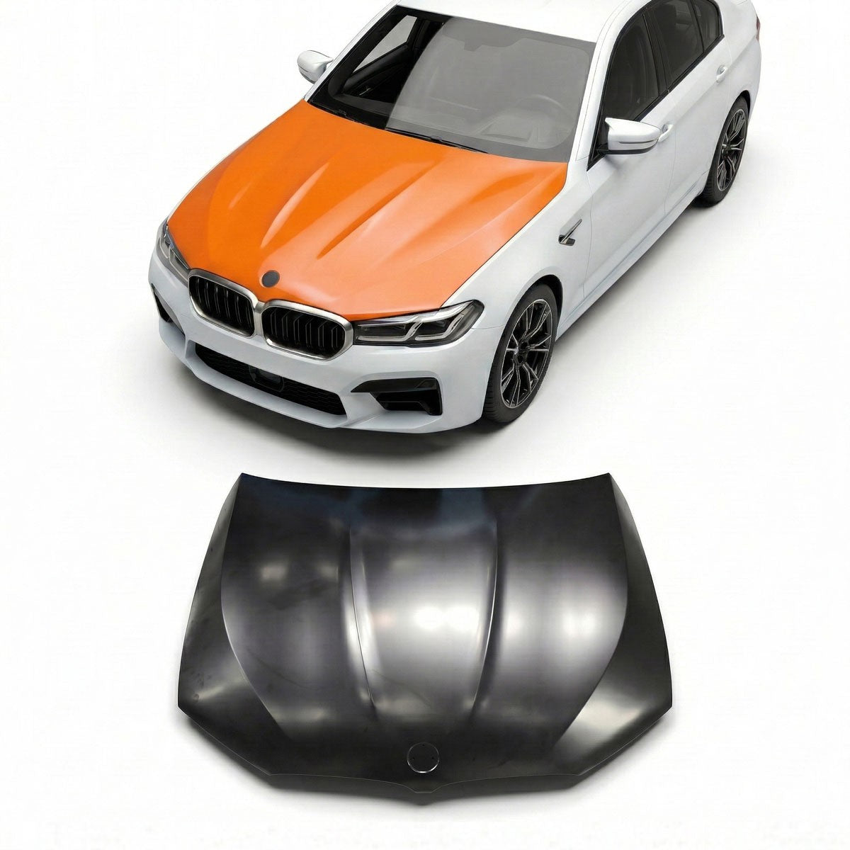 Aluminium Motorhaube passend für BMW 5er G30 G31 F90 2016-2023