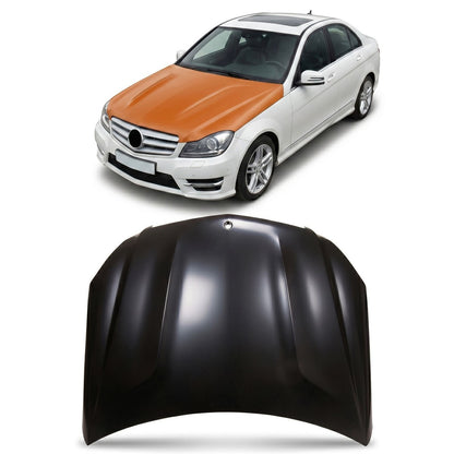Aluminium Motorhaube passend für Mercedes C-Klasse W204 2011-2015