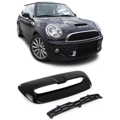 Motorhaube Lufteinlass Hochglanz Schwarz passend für MINI Cooper S R56 2006-2014