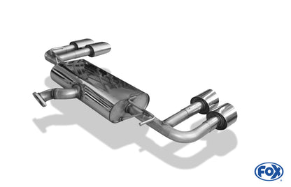 Hyundai Tucson TLE 4x2 & 4x4 Endschalldämpfer Ausgang rechts/links - 2x115x85 Typ 38 rechts/links