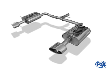 Kia Optima TF Endschalldämpfer rechts/links - 160x90 Typ 38 rechts/links