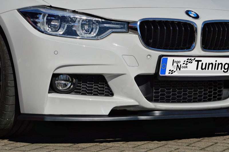 CUP Frontspoilerlippe ABS BMW 3er F30/F31 inkl. Facelift Schwarz Glanz