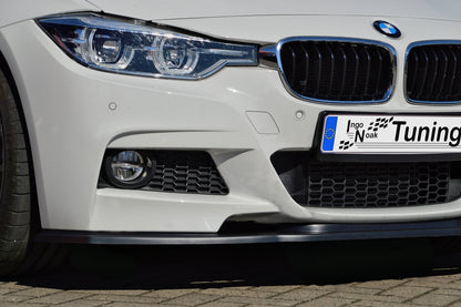 CUP Frontspoilerlippe ABS BMW 3er F30/F31 inkl. Facelift Schwarz Matt