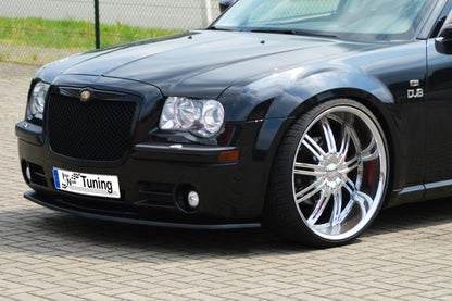 CUP Frontspoilerlippe ABS Chrysler 300C Bj.: 2004-2010 Schwarz Matt