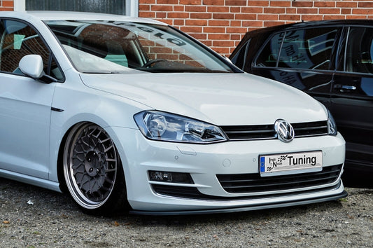 CUP Frontspoilerlippe ABS Volkswagen Golf 7 Typ AU Bj.: 2014-2017 Carbon