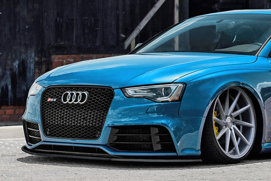 CUP Frontspoilerlippe ABS Audi RS5 / 8T 2012-2016 Schwarz Matt