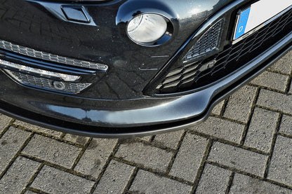 CUP Frontspoilerlippe ABS Ford S-Max Bj.: 2010-2014 Schwarz Matt