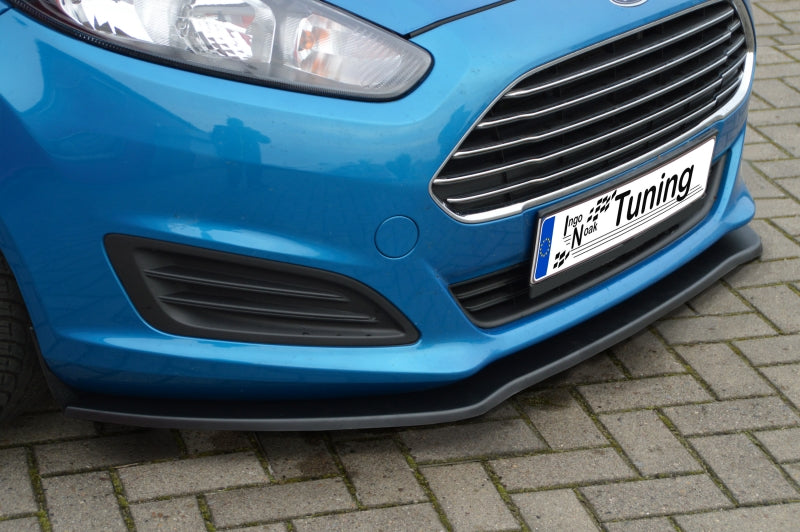 CUP Frontspoilerlippe ABS Ford Fiesta Typ: JA8 ab Bj.: 09/2012 Schwarz Glanz