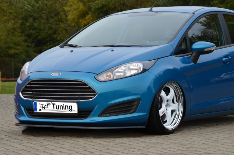 CUP Frontspoilerlippe ABS Ford Fiesta Typ: JA8 ab Bj.: 09/2012 Schwarz Glanz