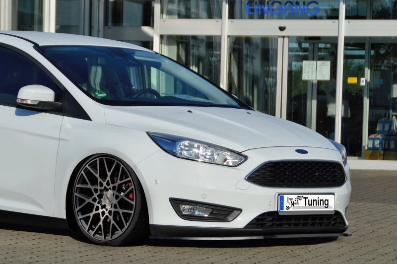CUP Frontspoilerlippe ABS Ford Focus, DYB ab Bj.: 2014- Schwarz Glanz