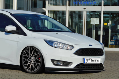 CUP Frontspoilerlippe ABS Ford Focus, DYB ab Bj.: 2014- Schwarz Glanz