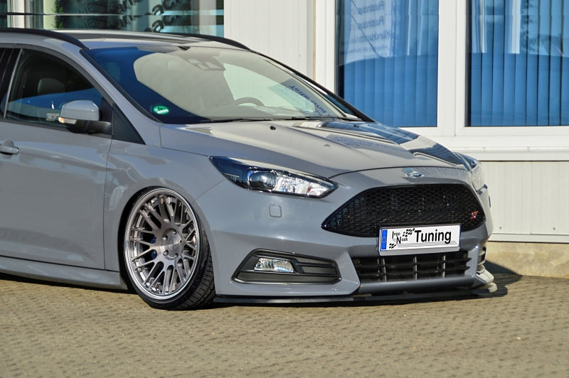 CUP Frontspoilerlippe ABS Ford Focus ST, DYB ab Bj.: 2015- Schwarz Matt