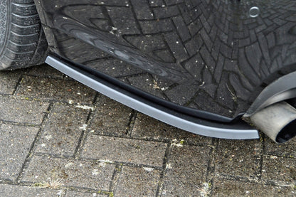 Heckansatz Seitenteile ABS BMW 3er E90/E91 M Paket Facelift Schwarz Matt