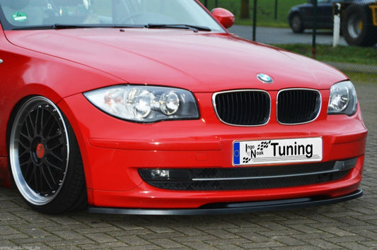 CUP Frontspoilerlippe ABS BMW 1er E81//87, Facelift Ab Bj.: 2007- Carbon