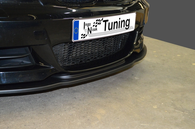CUP Frontspoilerlippe ABS BMW 1er E82//88 Bj.: 2007-2013 Schwarz Matt