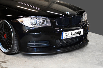 CUP Frontspoilerlippe ABS BMW 1er E82//88 Bj.: 2007-2013 Schwarz Matt