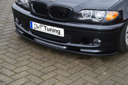 CUP Frontspoilerlippe ABS BMW 3er E46 Bj.: 1998-2007 Schwarz Matt