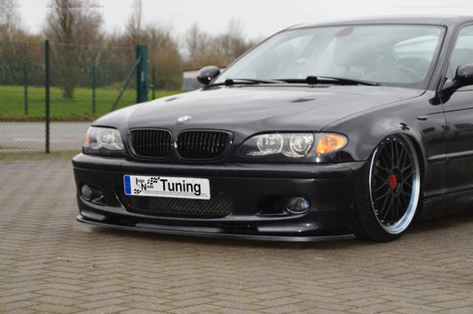 CUP Frontspoilerlippe ABS BMW 3er E46 Bj.: 1998-2007 Schwarz Matt