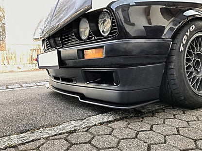 CUP Frontspoilerlippe ABS BMW 3er E30 Bj.: 1982-1994 Schwarz Glanz