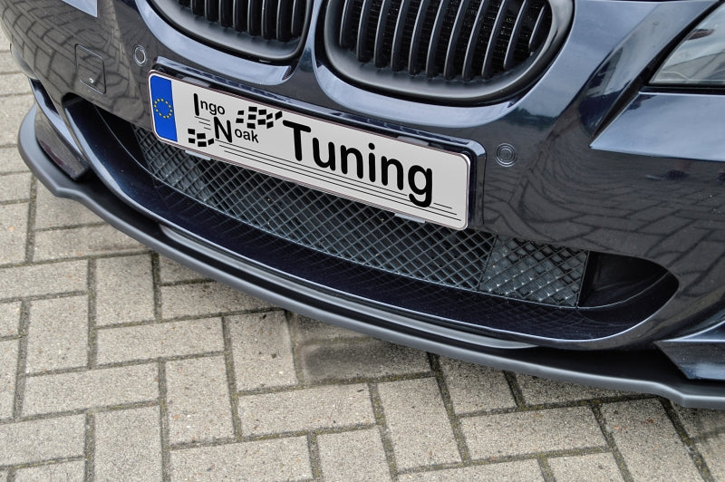 CUP Frontspoilerlippe ABS BMW 5er E60+61 Bj.: 2003-2010 Schwarz Glanz