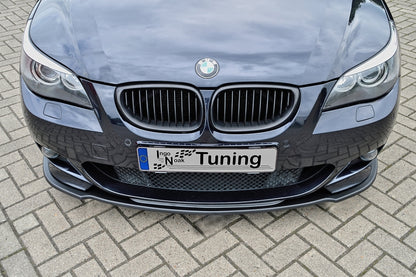 CUP Frontspoilerlippe ABS BMW 5er E60+61 Bj.: 2003-2010 Schwarz Matt