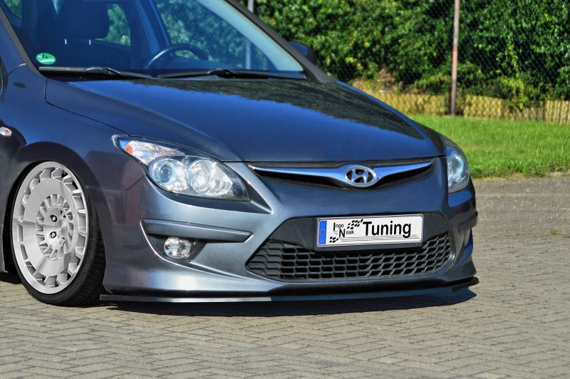CUP Frontspoilerlippe ABS Hyundai i30, Typ FD Bj.:2010-2012 Schwarz Matt
