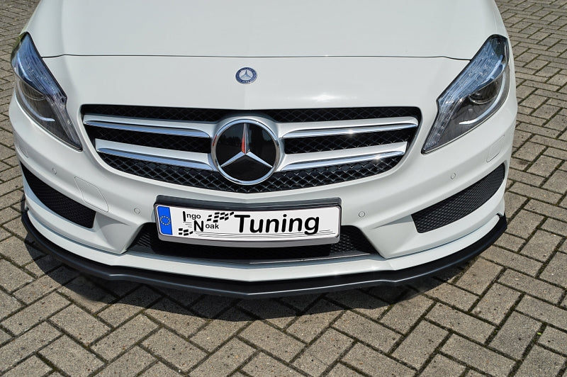 CUP Frontspoilerlippe ABS Mercedes Benz A-Klasse AMG. Line, W176 Carbon