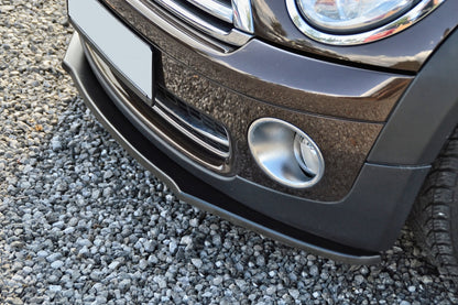 CUP Frontspoilerlippe ABS Mini Cooper R55 Ab Bj.: 2006- Schwarz Glanz