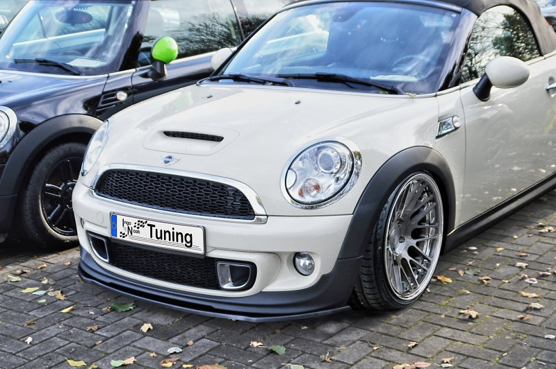 CUP Frontspoilerlippe ABS Mini Cooper R57 Ab Bj.: 2006-14 Schwarz Matt