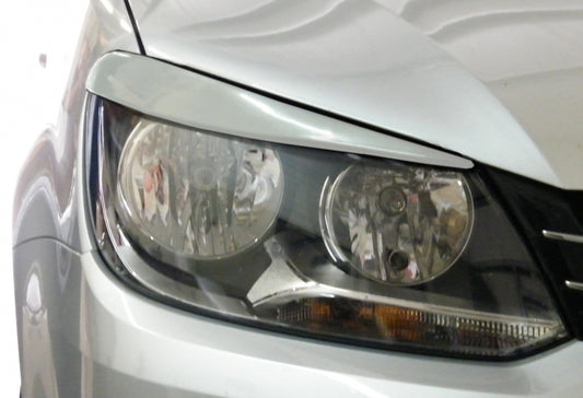 Scheinwerferblenden Volkswagen Touran Facelift Typ 1T, GP2 Schwarz Matt